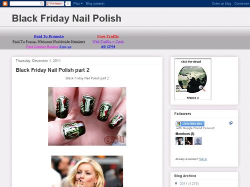 Black Friday Nail Polish