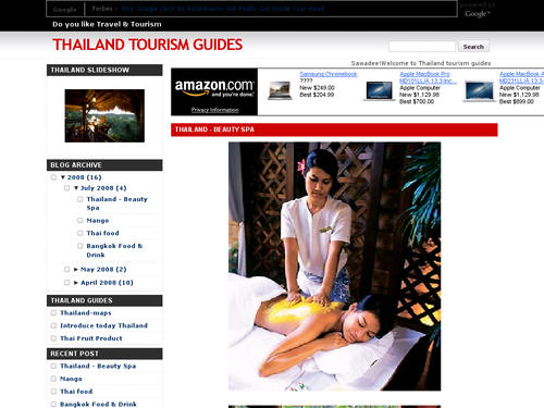 Thailand Tourist Guides Tourism in thailand