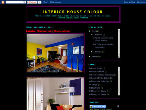 interior house colour 
