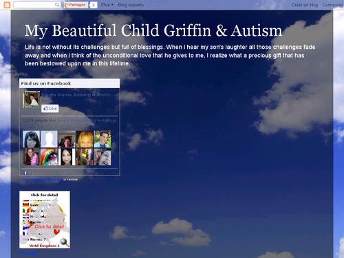 My Beautiful Child Griffin & Autism