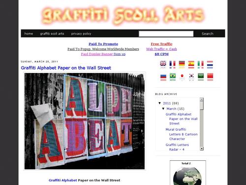Graffiti Scoll Arts 
