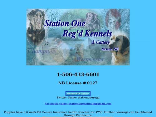 Station One Reg'd Kennels & Cattery