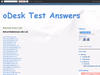 Odesk test answers