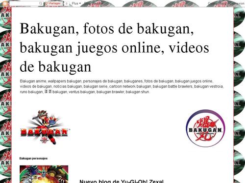 Bakugan, fotos de bakugan, bakugan juegos online, videos de bakugan