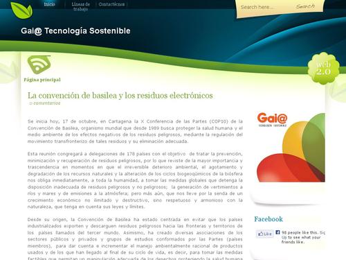 Gai@ Tecnología Sostenible