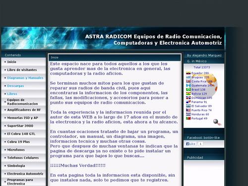 Astra Radiocom, Equipos de Radio Comunicacion, Computadoras y Electronica Automotriz