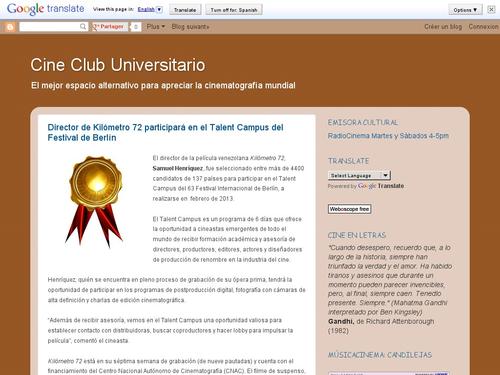 Cine Club Universitario