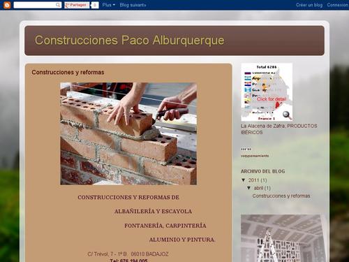 Construcciones Paco Alburquerque