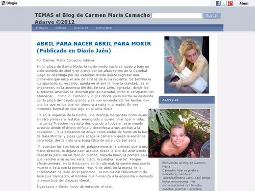Blog de Carmen María Camacho Adarve