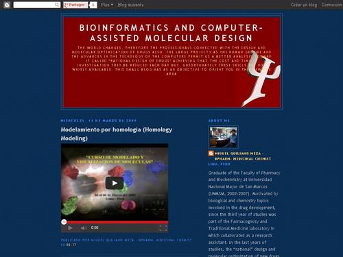 Bioinformatics and Computer Assisted molecular Design