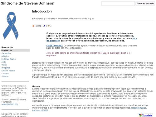 Sindrome de Stevens Johnson