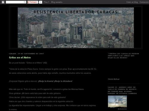 Resistencia Libertador-Caracas