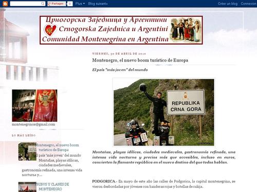 Comunidad Montenegrina en Argentina