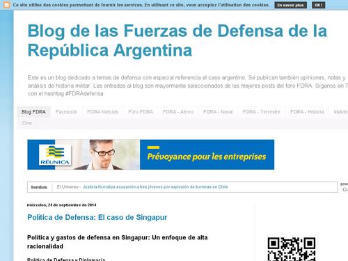Blog de las Fuerzas de Defensa de la República Argentina