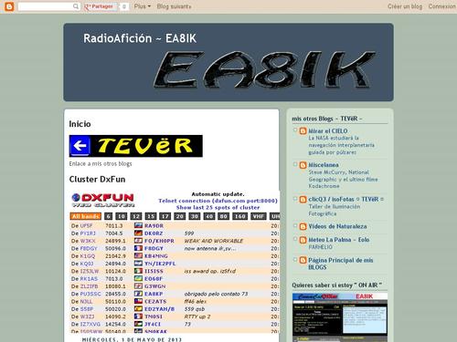 Radio Afición - EA8IK