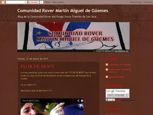 Comunidad Rover Martin Miguel de Güemes