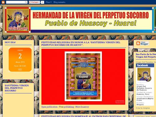 HERMANDAD DE LA VIRGEN DEL PERPETUO SOCORRO - HUASCOY
