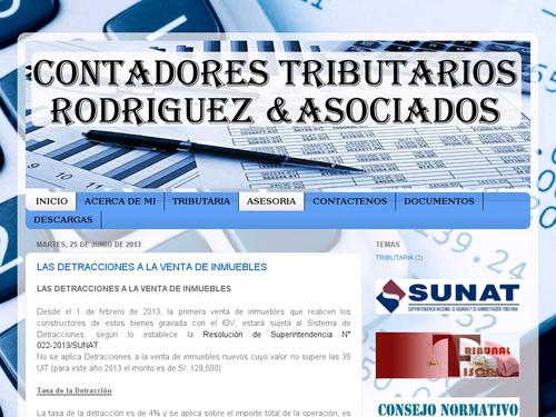 CONTADORES TRIBUTARIOS RODRIGUEZ & ASOCIADOS