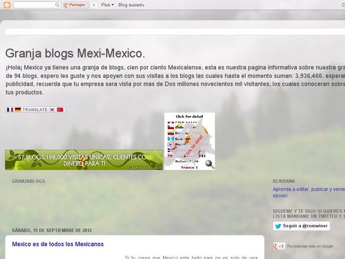 Granja blogs Mexi-mexico.