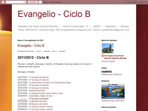 Evangelio - Ciclo B