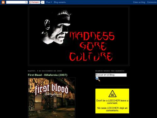 Madness Gore Culture