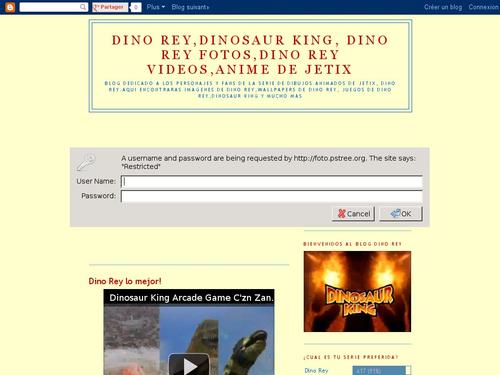 Dino Rey,dinosaur king, dino rey fotos,dino rey videos,anime de Jetix