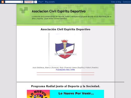 Asociación Civil Espíritu Deportivo.