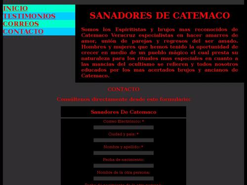 SANADORES DE CATEMACO