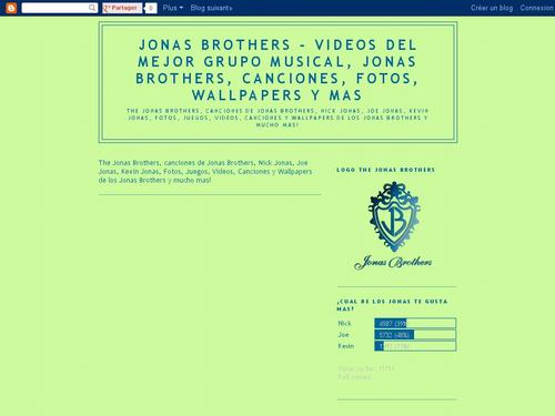 Jonas Brothers - Videos del mejor grupo musical, Jonas Brothers, Canciones, Fotos, Wallpapers y mas