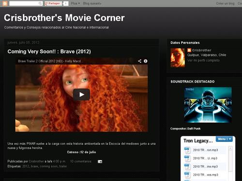 Crisbrother's Movie Corner