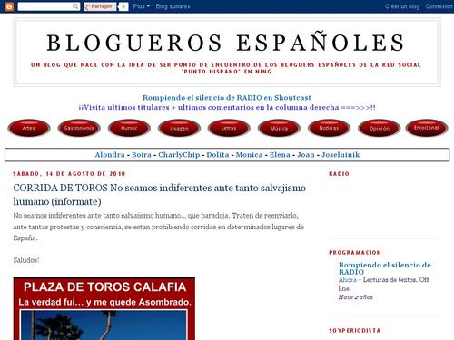 Bloguers Españoles