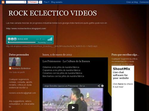 Rock Eclectico Videos