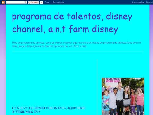 programa de talentos, disney channel, a.n.t farm disney