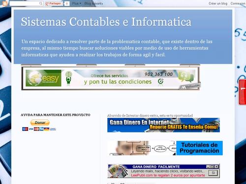 Sistema Contables e Informatica