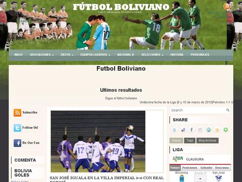 futbol boliviano