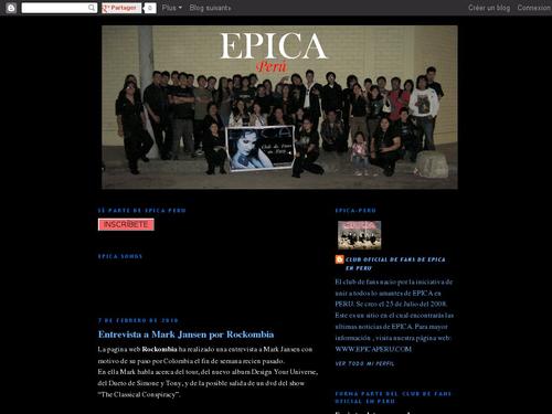 Club oficial de EPICA en PERU
