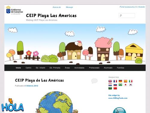 Weblog CEIP Playa de Las Américas