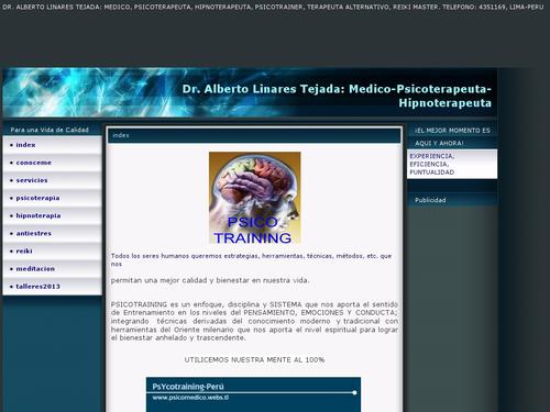 Dr. Alberto Linares Tejada: Medico-Psicoterapeuta-Hipnoterapeuta