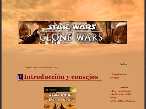 Star Wars. The clone wars