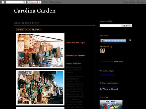 Carolina Garden, Revista digital