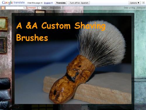 A &A Custom Shaving Brushes