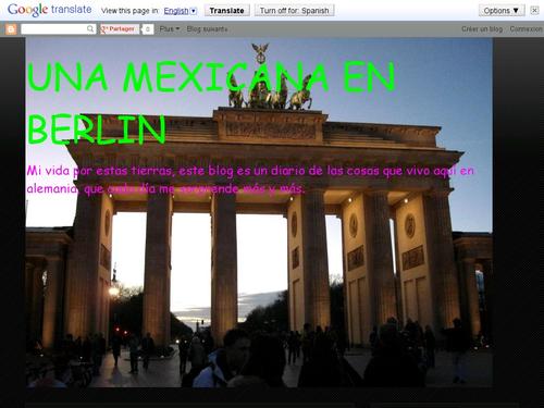 Una mexicana en Berlín