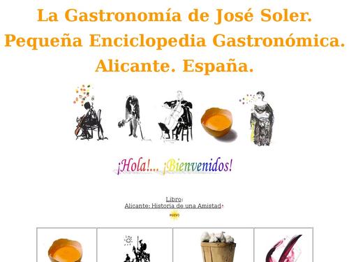 La gastronomía de José Soler