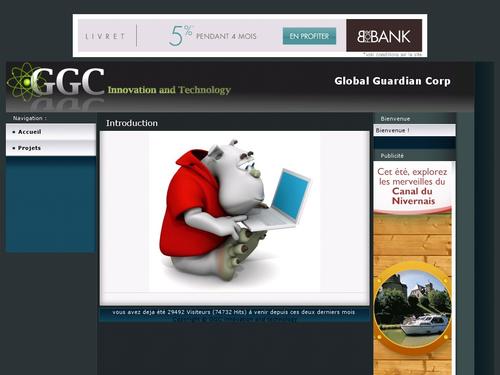 Le site web de la GGC
