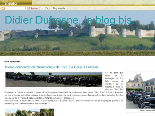 Didier Dufresne, le blog bis...