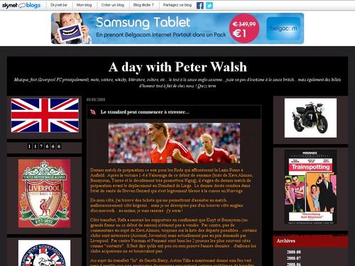 A day with Peter Walsh