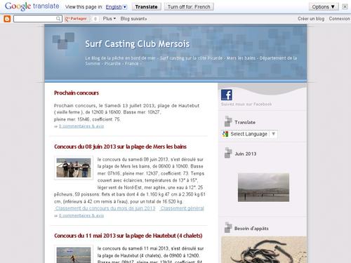 blog du surf casting club mersois