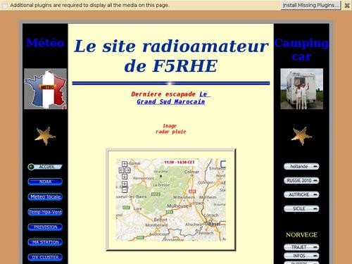 site radioamateur météo 
