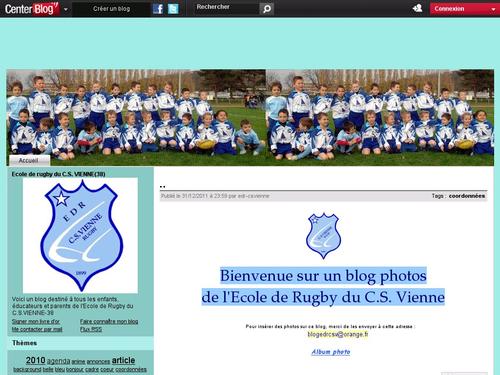 Blog école de rugby du CS Vienne - 38 