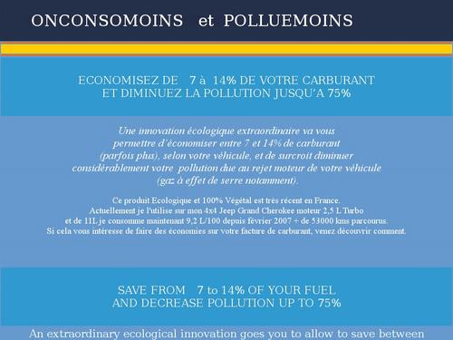 MOINS CONSOMMER MOINS POLLUER